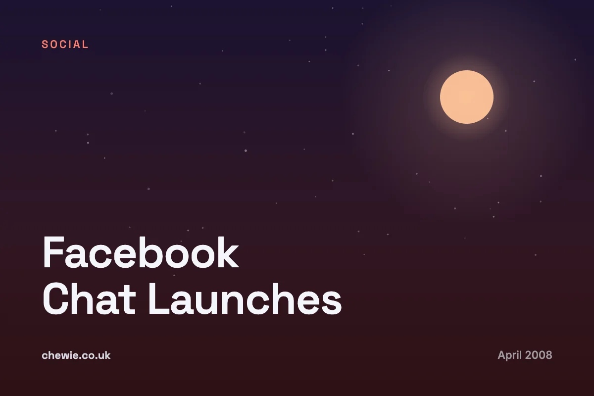 Facebook Chat Launches