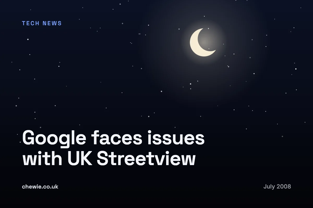 Google faces issues with UK Streetview