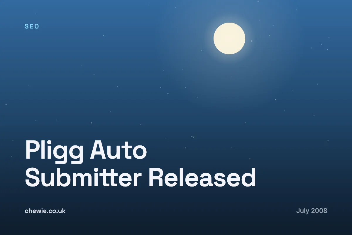 Pligg Auto Submitter Released