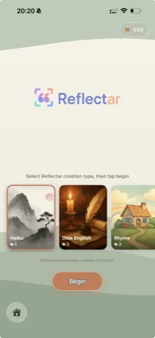 Reflectar on iPhone
